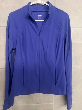 Avia Athletic Zip Jacket in Royal Purple
